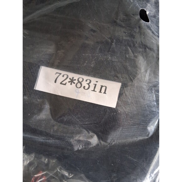 Magnetic Mesh Screen Door Black 72" x 83" NEW in Package - Picture 3 of 3